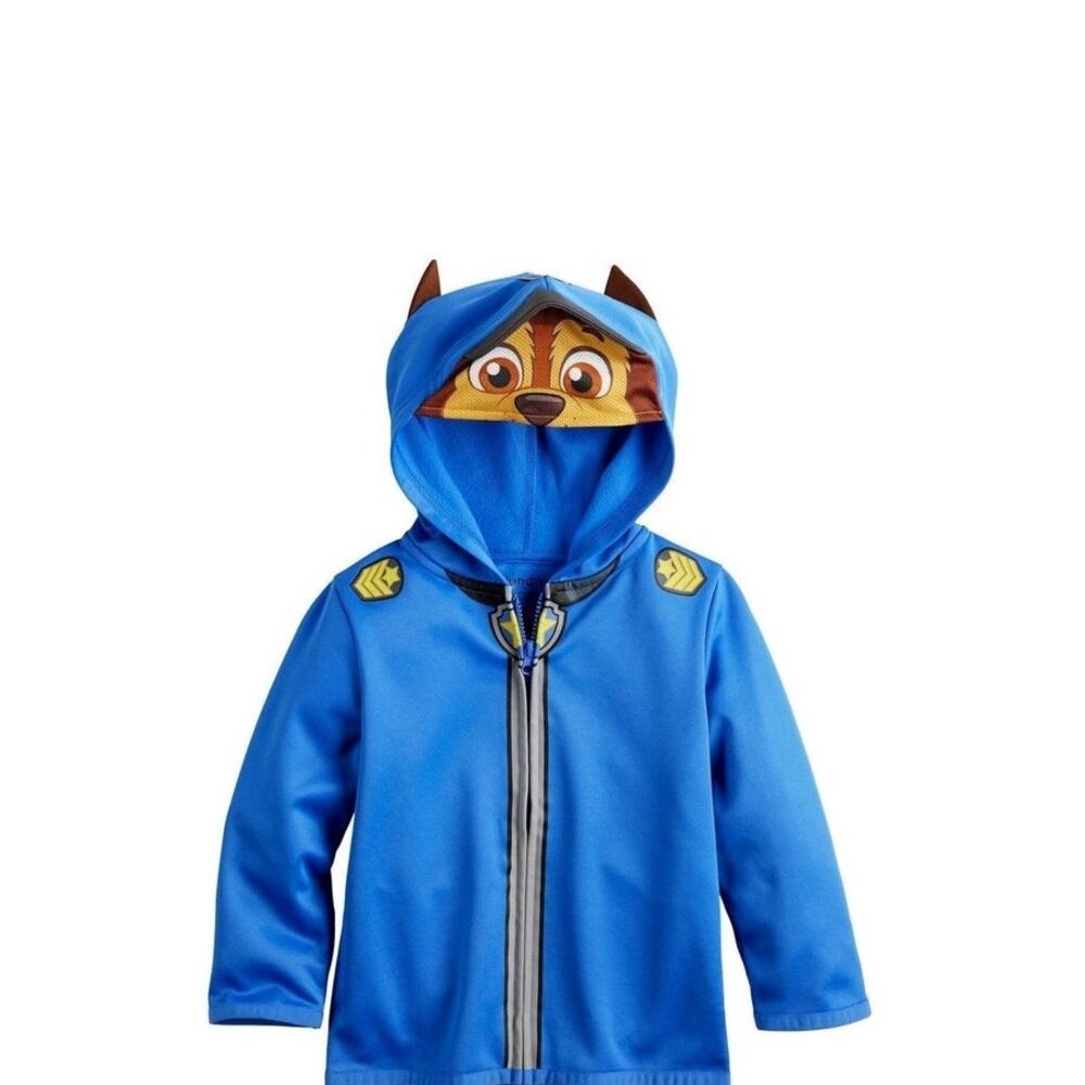 Jumping Beans boys 3T Paw Patrol costume full zip up 3d dog ears
